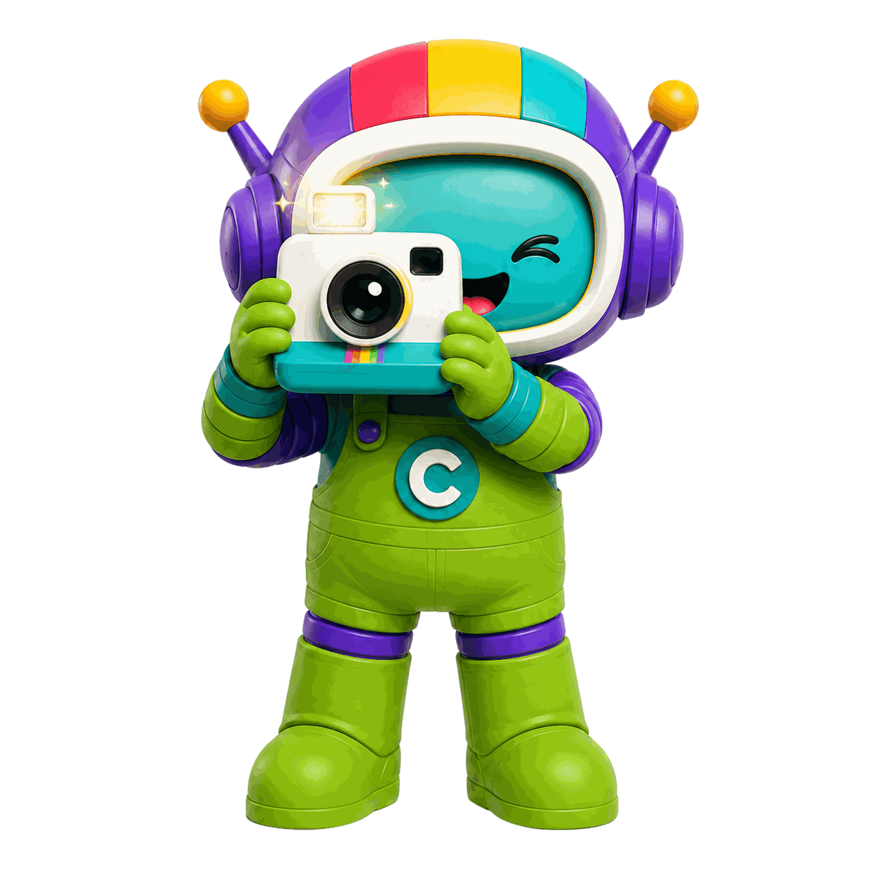 Crafty, de Craftiverse mascotte
