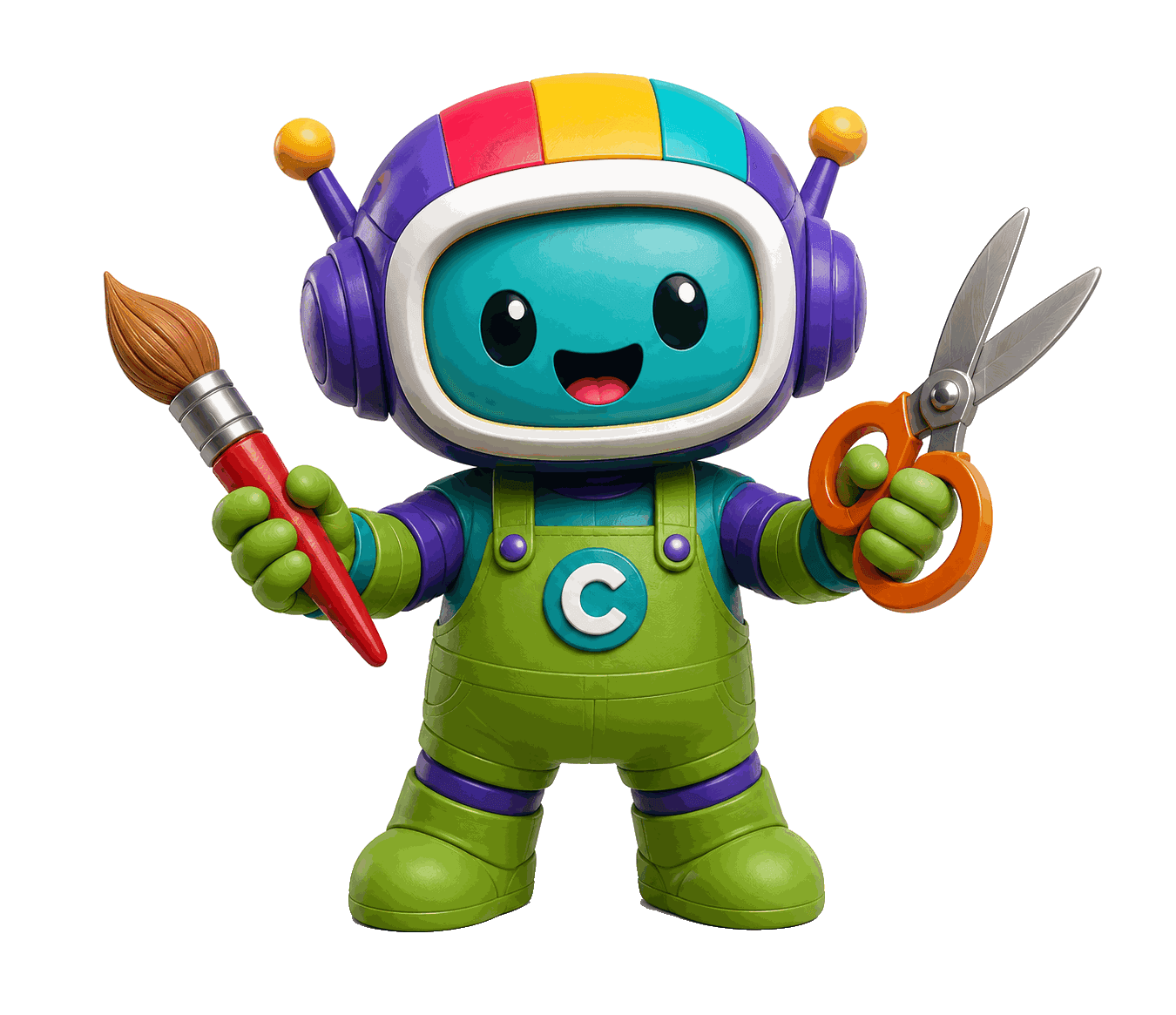 Crafty, de Craftiverse mascotte